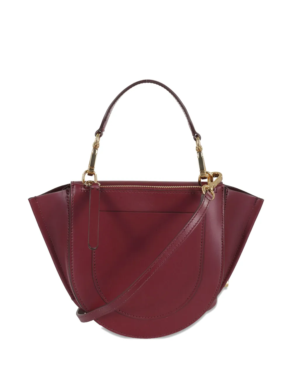 Wandler mini Hortensia top-handle cross body bag Rood