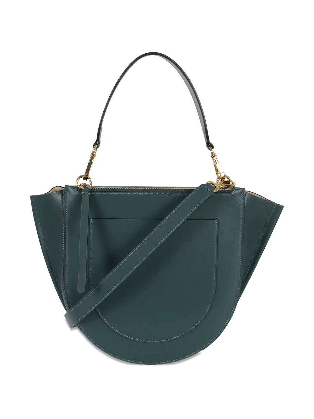 Wandler mini Hortensia top-handle cross body bag Groen
