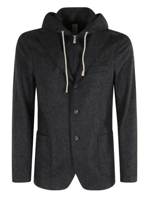 Eleventy hooded blazer
