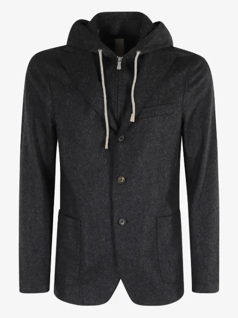 Eleventy hooded blazer