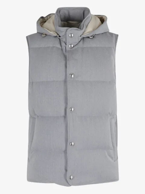 Eleventy hooded quilted gilet