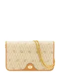 Christian Dior Pre-Owned 20th Century Honeycomb Coated Canvas Chain shoulder bag - Brown