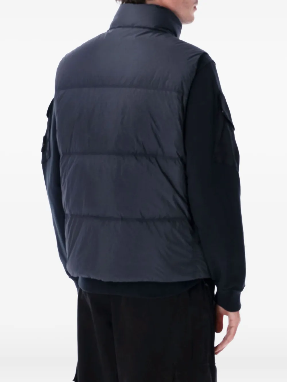 Stone Island logo-patch padded vest | Down Jackets | Image 2