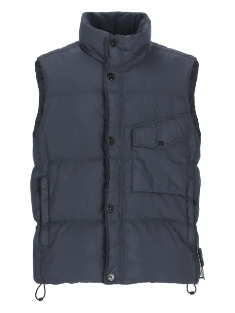 Stone Island logo-patch padded vest