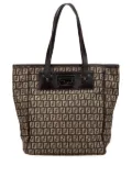 Fendi Pre-Owned 2000-2010 Zucchino Canvas tote bag - Brown