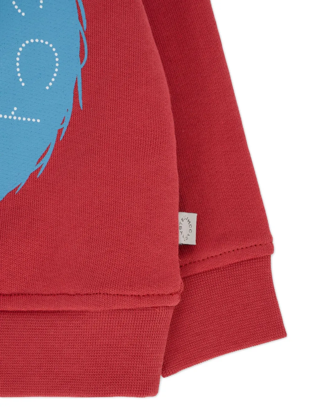 Stella McCartney Kids Sweater met monsterprint Rood