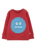 Stella McCartney Kids monster-print sweatshirt - Red