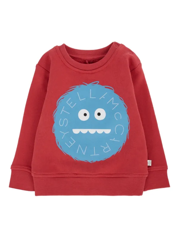 Stella McCartney Kids プリント スウェットシャツ | レッド | FARFETCH JP