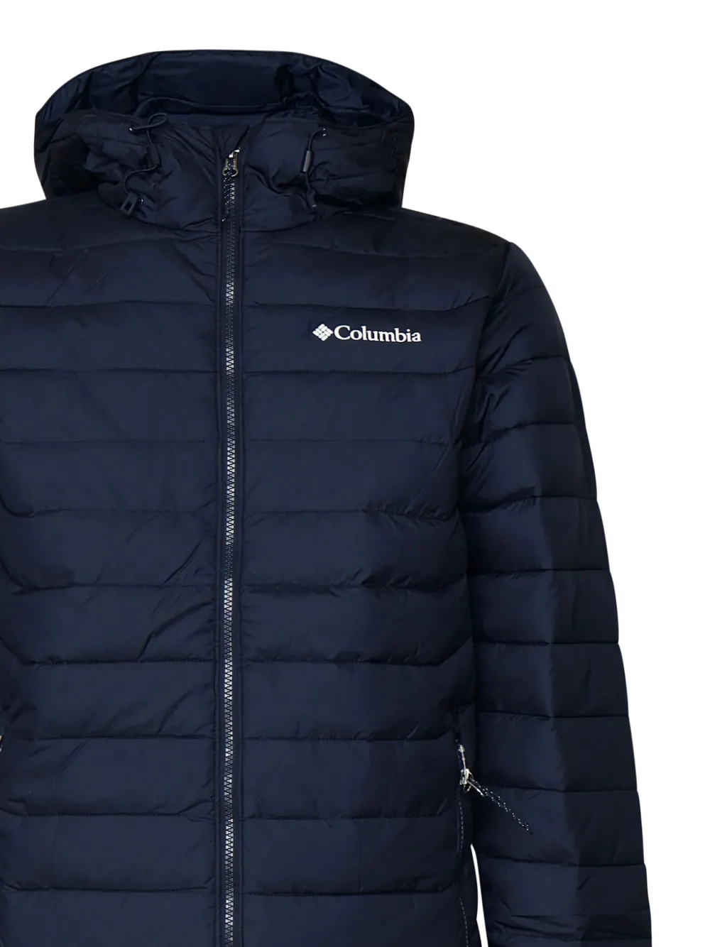 Columbia Gevoerd jack met capuchon Zwart