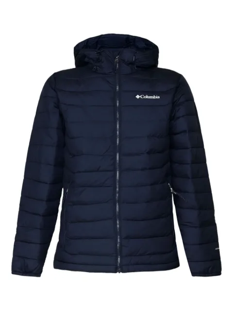 Columbia quilted hooded jacket