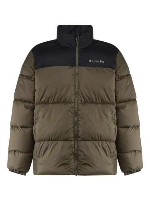 Columbia logo print padded jacket