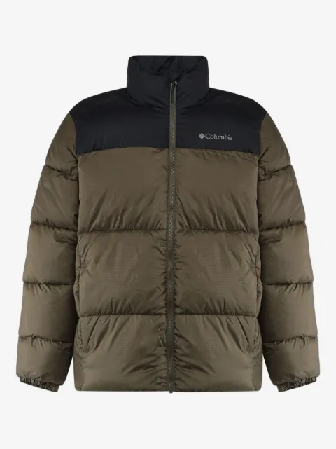 Columbia logo print padded jacket