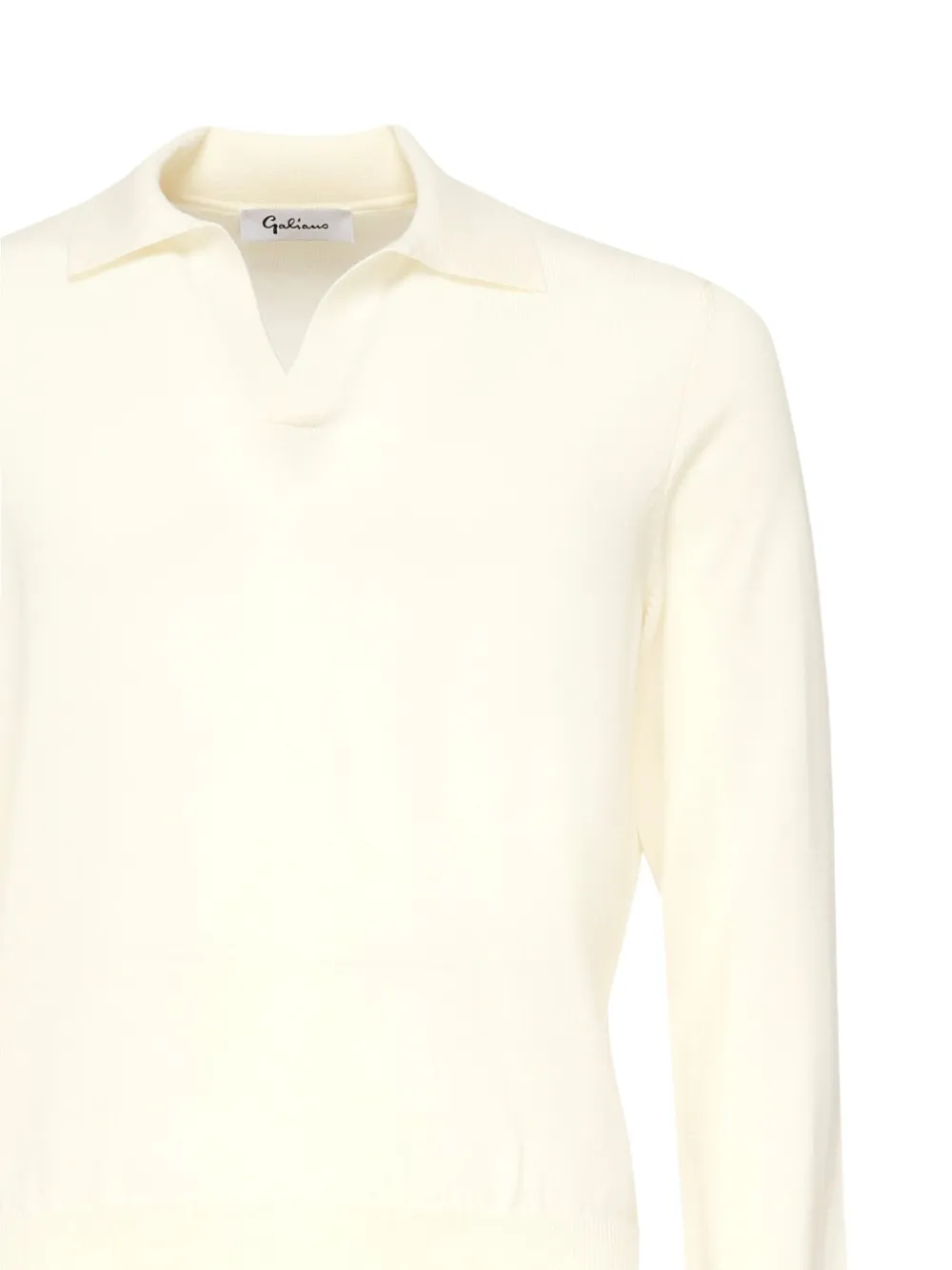 John Galliano v-neck sweater Beige