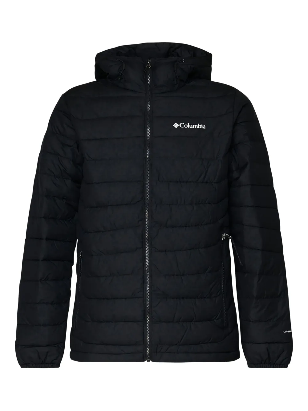 Columbia quilted hooded jacket | Black | Image 1