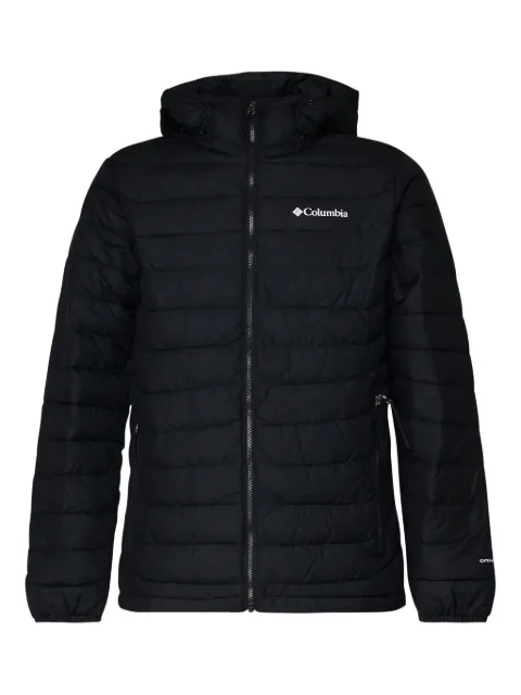Columbia quilted hooded jacket