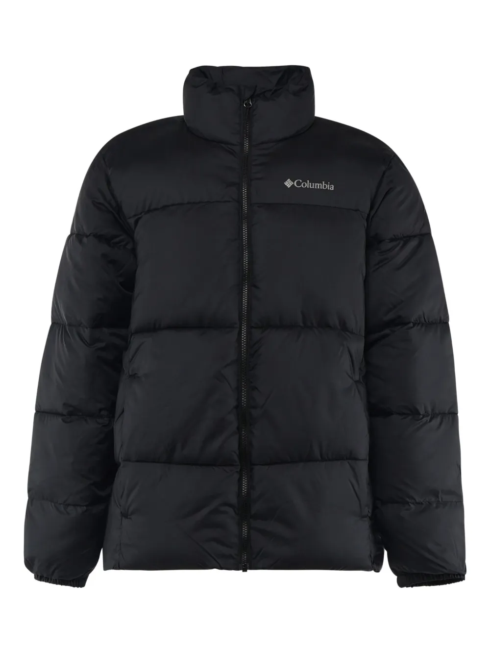 Columbia chest-logo padded jacket | Black | Image 1