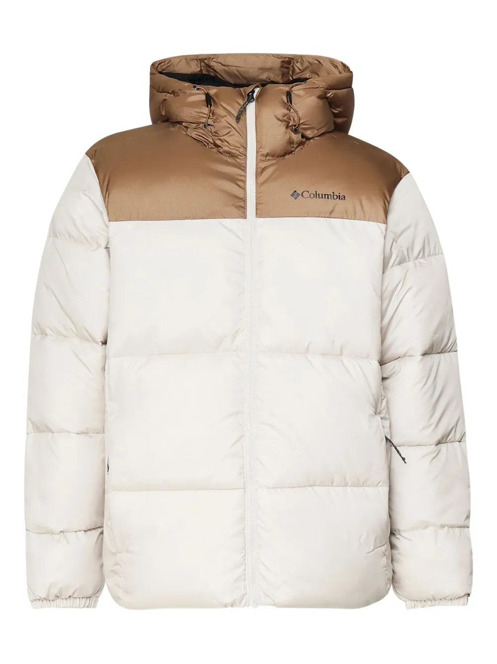 Columbia logo-print puffer jacket | White | Image 1