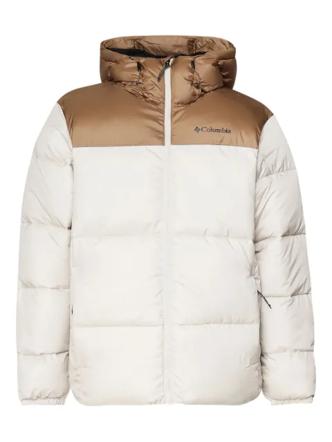 Columbia logo-print puffer jacket
