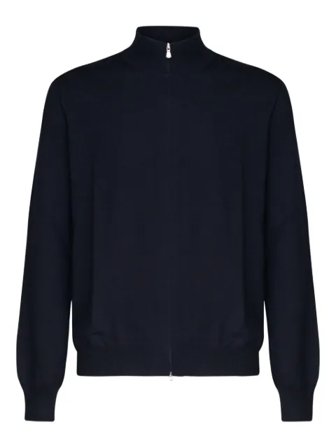 John Galliano high-neck zip-front cardigan