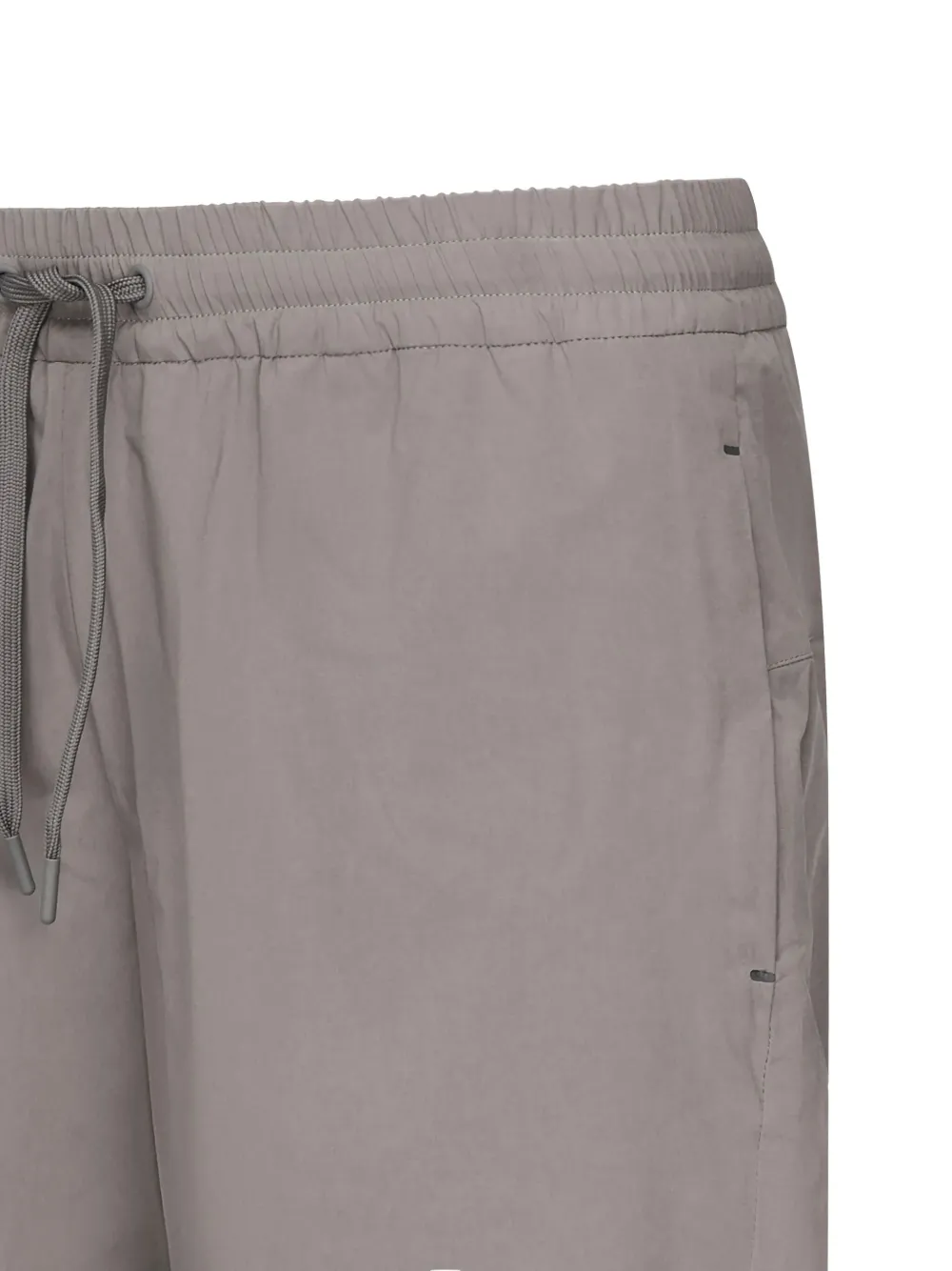 Herno Shorts met logoprint Grijs