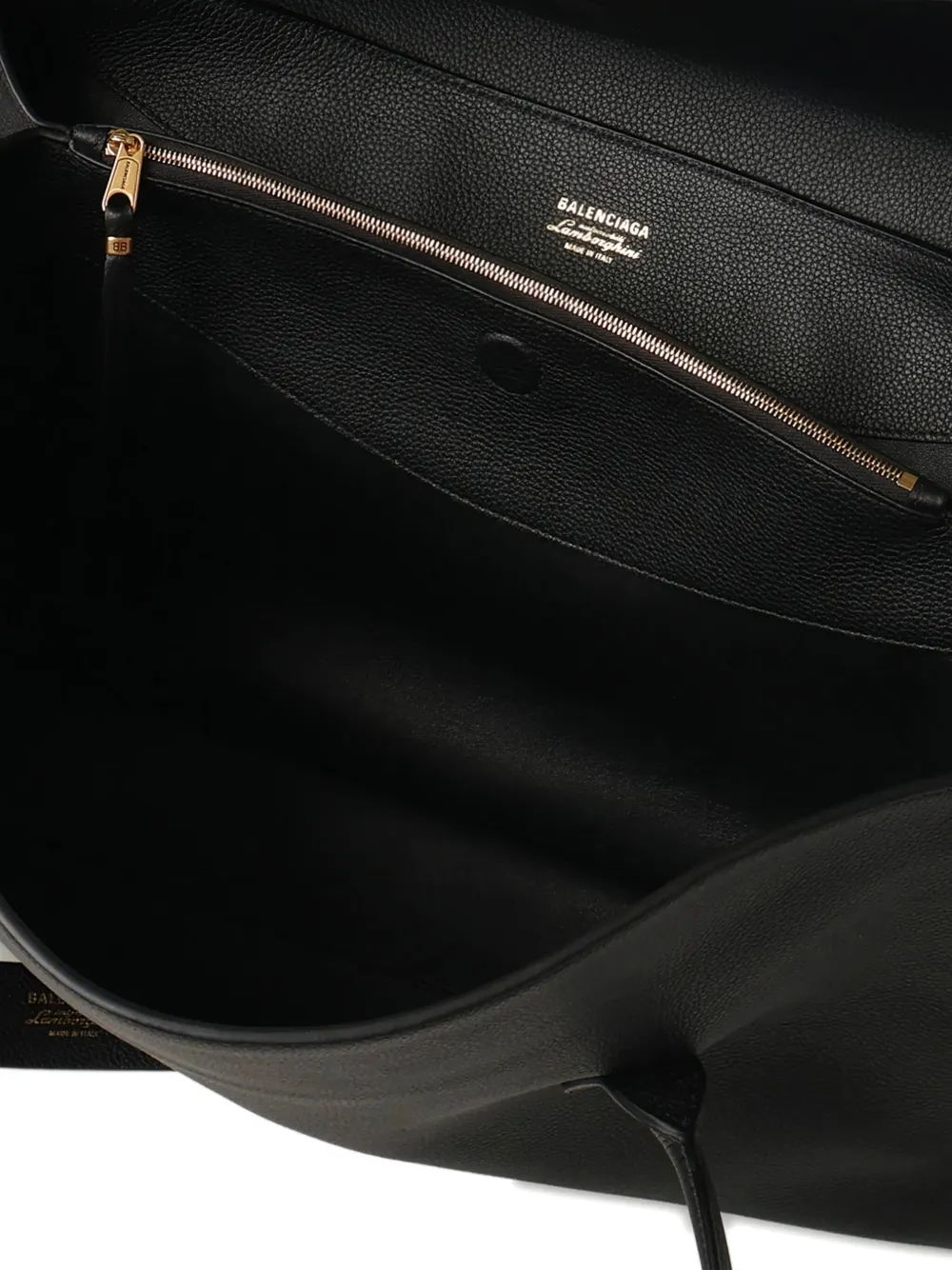 Balenciaga Automobili Lamborghini Carrie Carry tas Zwart