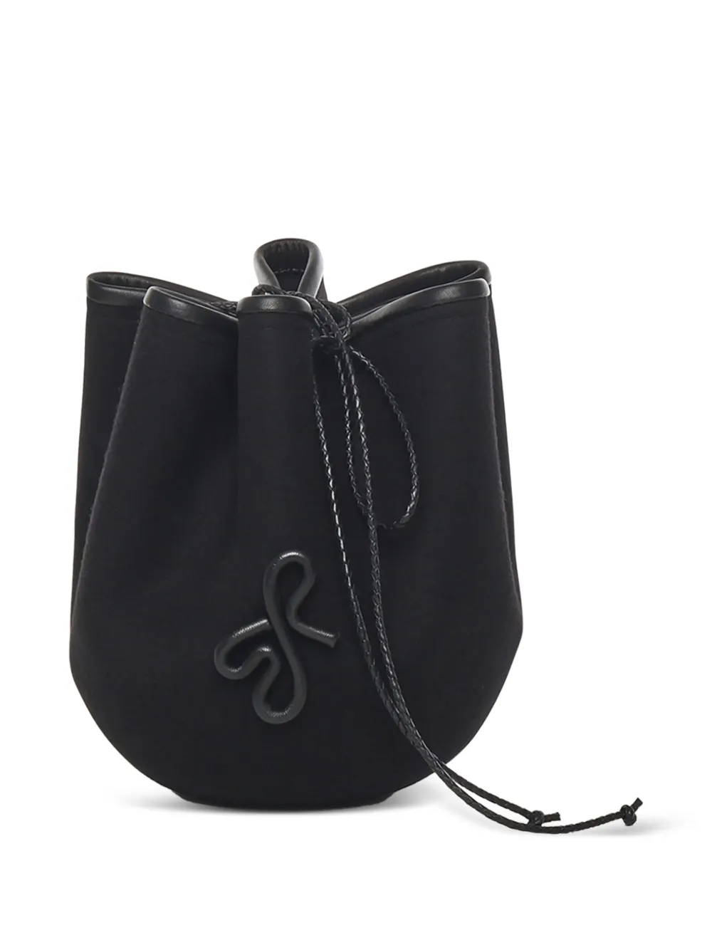 Ruslan Baginskiy emblem-logo drawstring bag | Black | Image 1