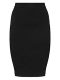 Marciano diamond-pattern skirt - Black