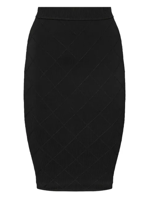 Marciano diamond-pattern skirt
