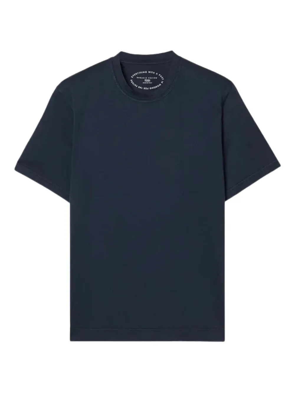 Fedeli crew-neck short-sleeve T-shirt | Blue | Image 1