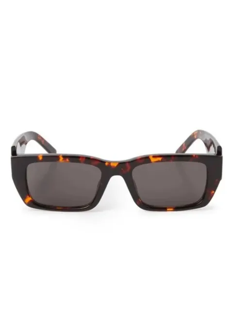 Palm Angels Eyewear rectangular-frame tortoiseshell sunglasses