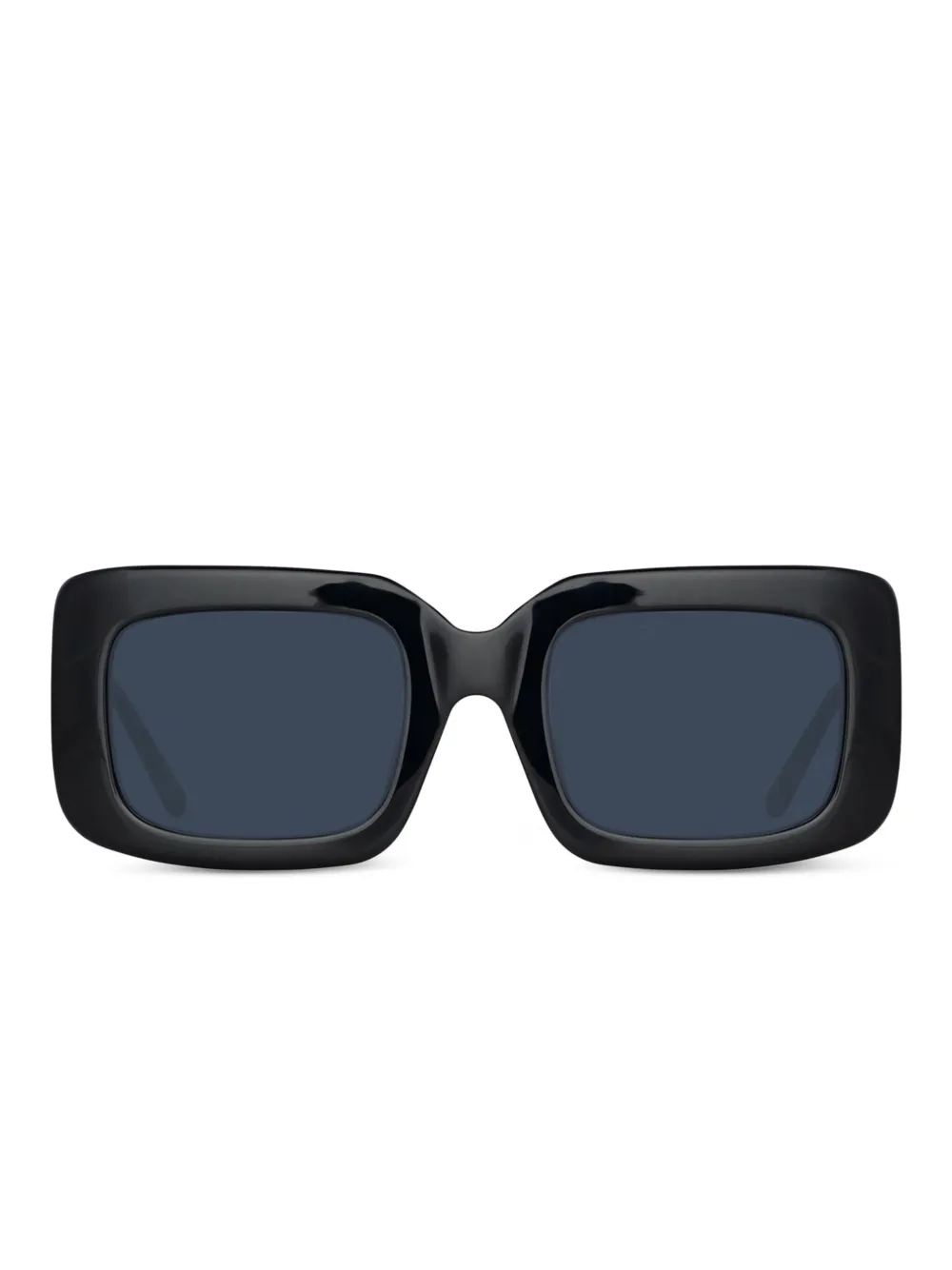 The Attico Jorja square-frame sunglasses Zwart