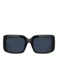 The Attico Jorja square-frame sunglasses - Black