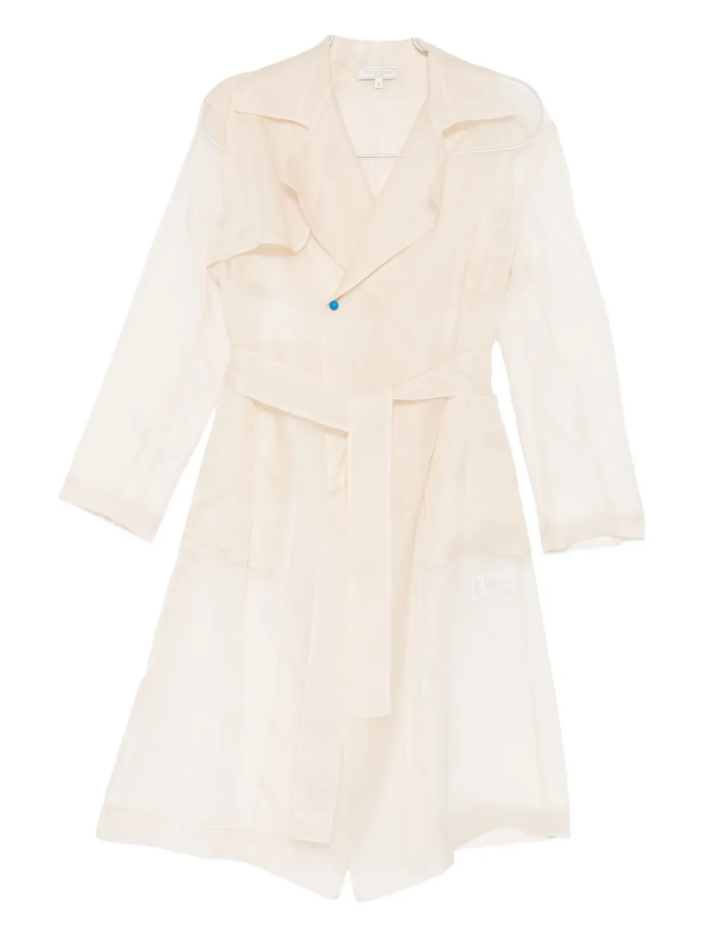 Antonelli Belted Silk Coat