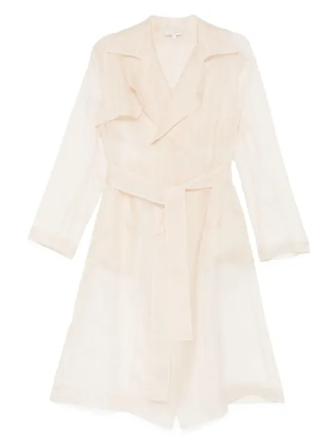 Antonelli belted silk coat