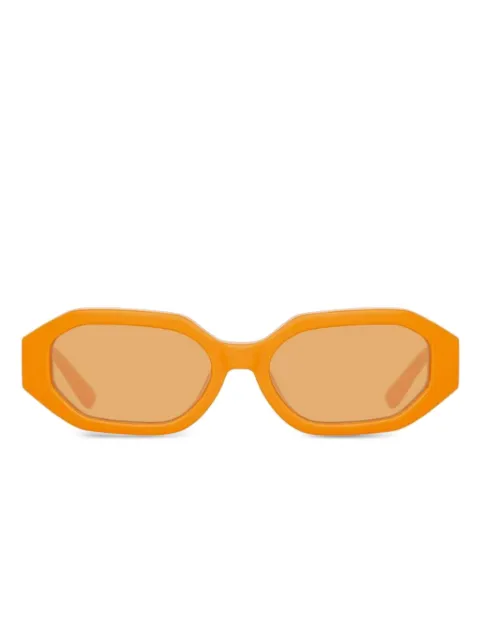The Attico Irene geometric-frame sunglasses