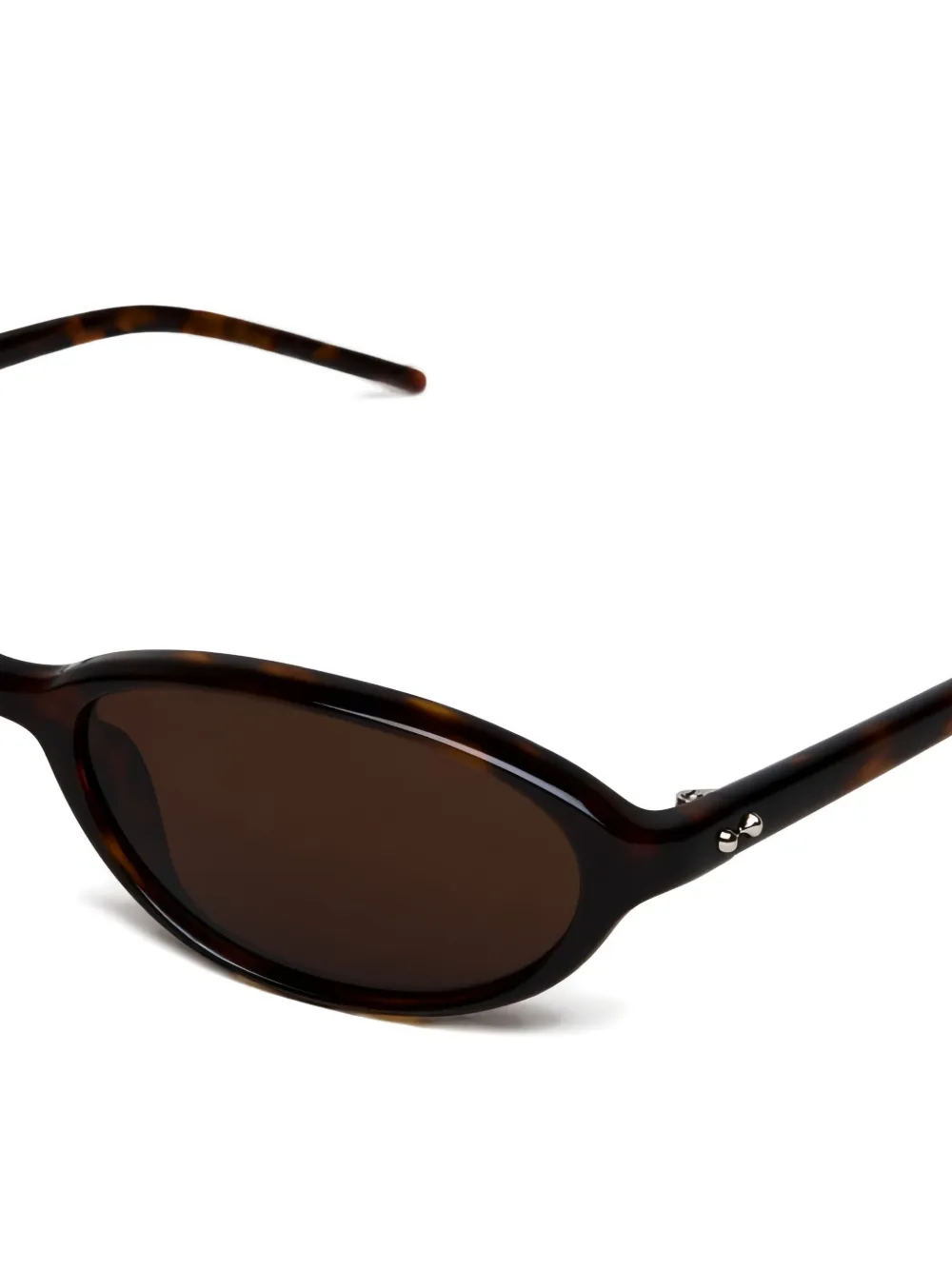 Chimi oval-frame sunglasses Bruin