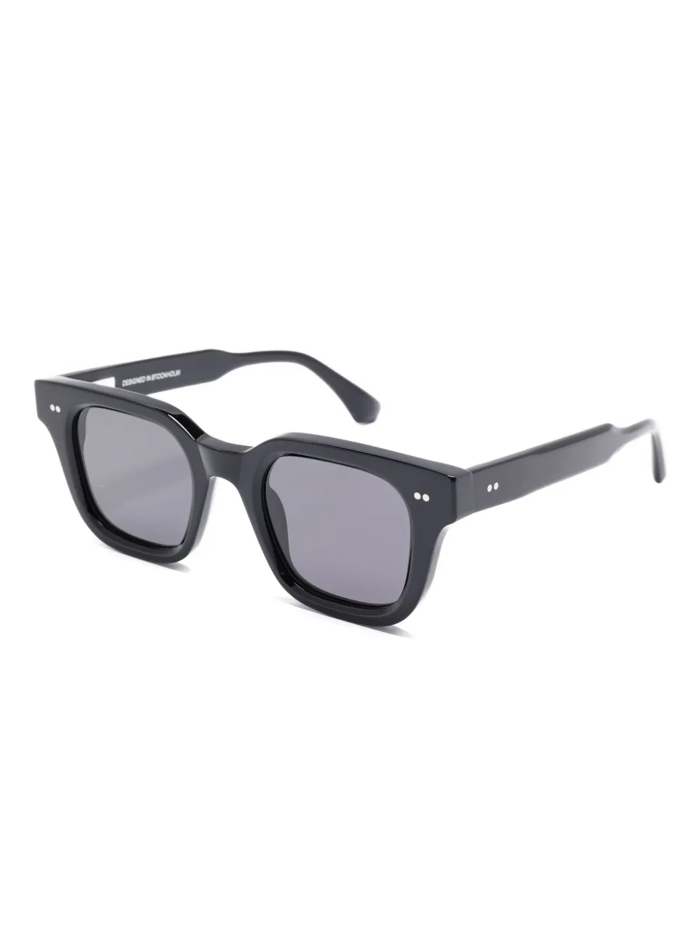 Chimi 04 Photochromic square-frame sunglasses - Zwart