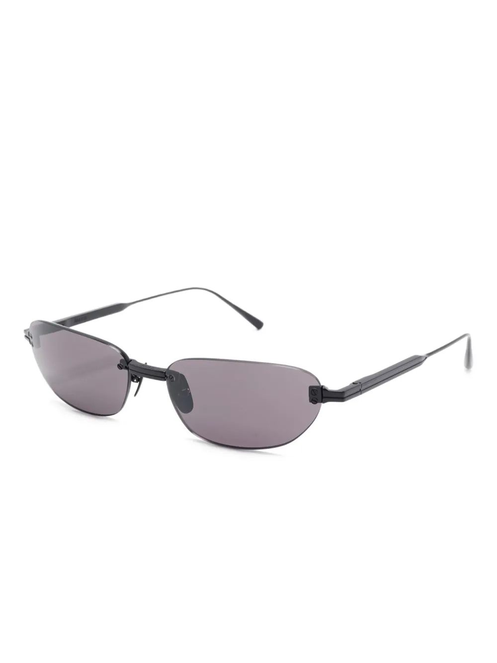 Chimi oval-frame sunglasses - Zwart