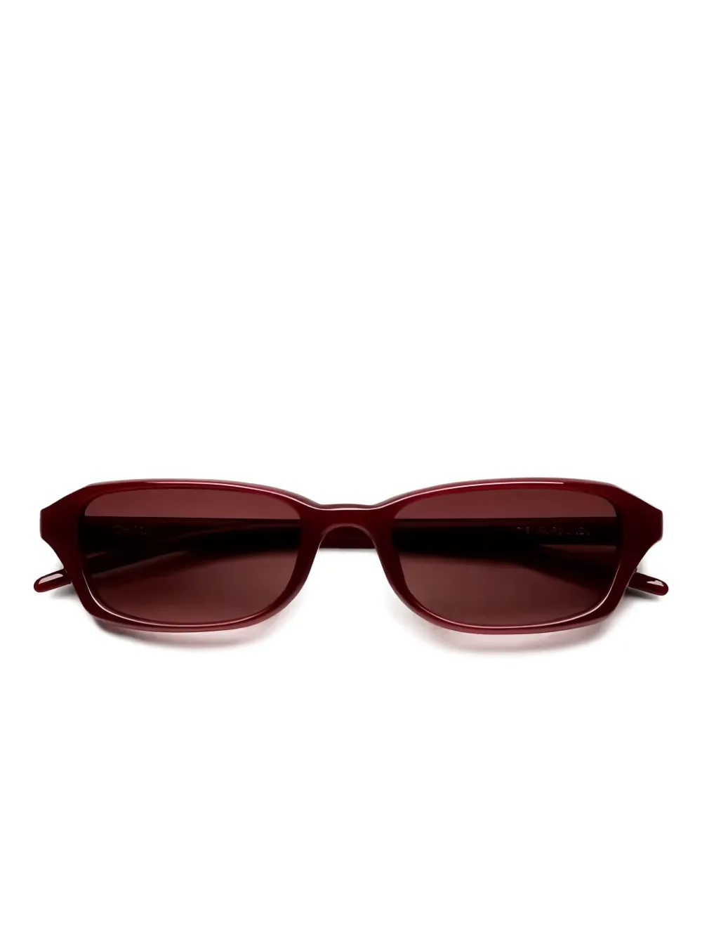 Chimi Zonnebril met rechthoekig montuur Rood