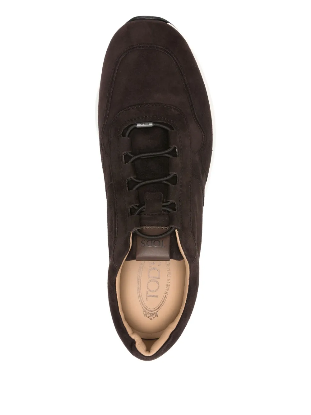 Tod's Suede Allacciato 79k Sneakers In Brown