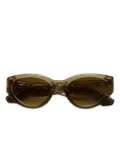 Chimi 06 Core geometric-frame sunglasses - Green