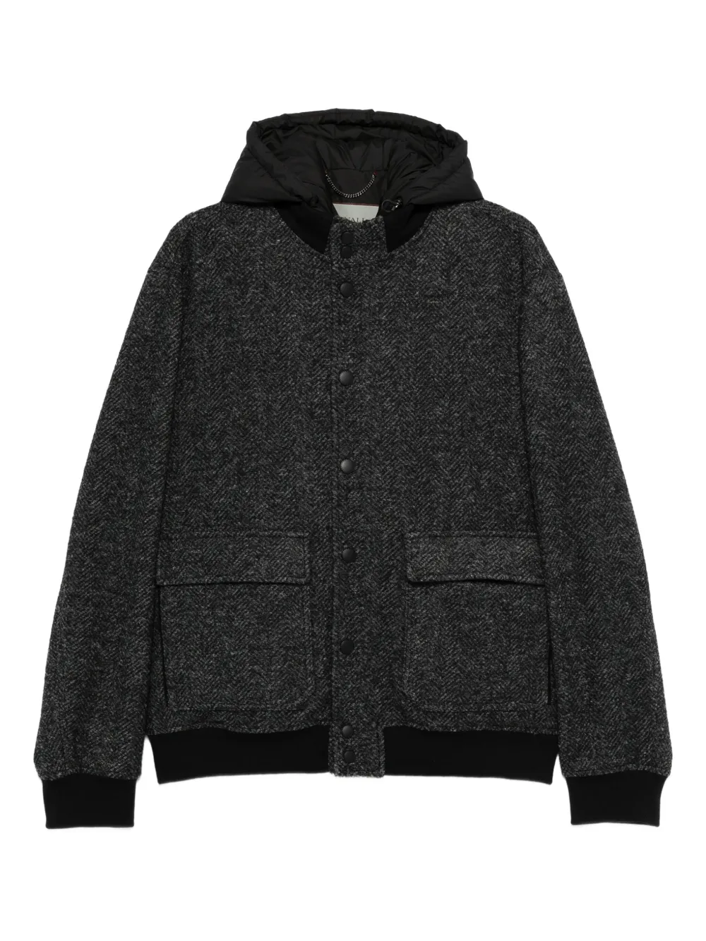 Canali Jack met capuchon Grijs