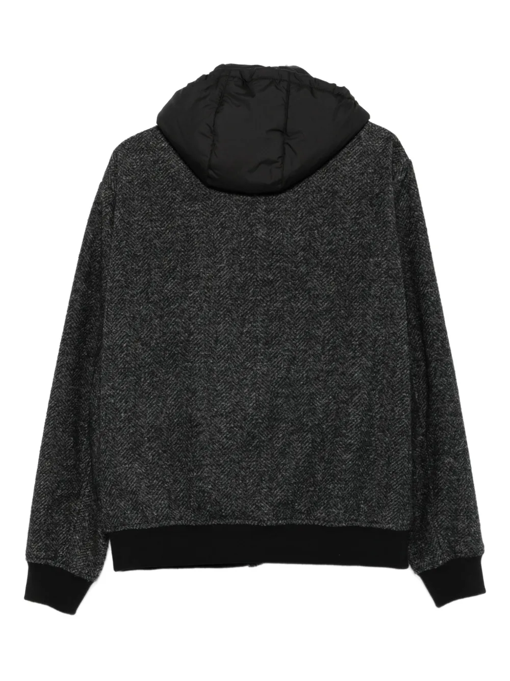 Canali Jack met capuchon Grijs