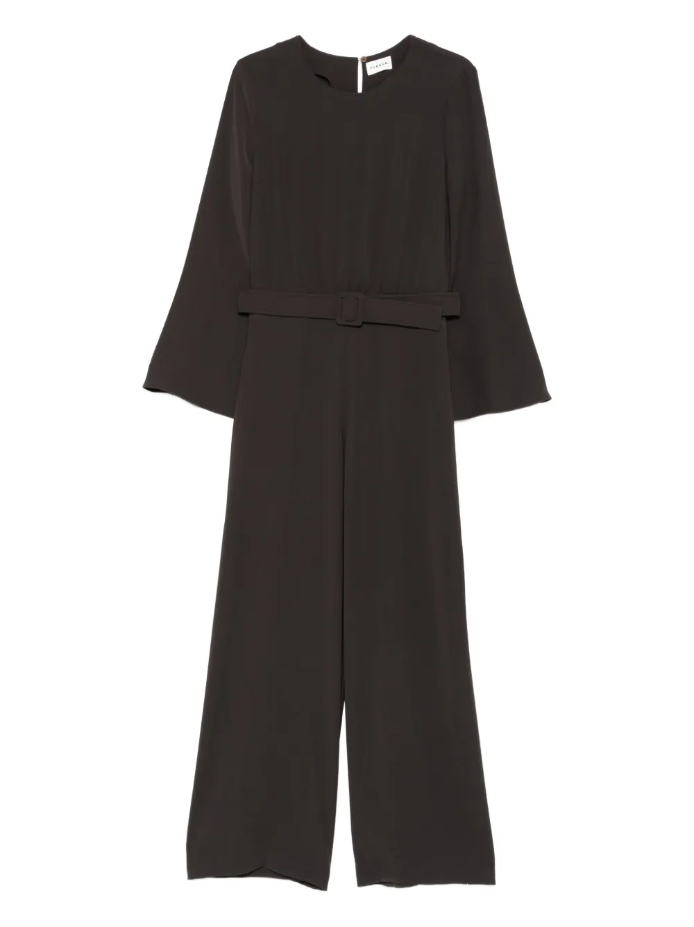 P.A.R.O.S.H. Jumpsuit met ceintuur Bruin