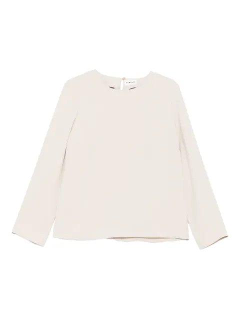 P.A.R.O.S.H. keyhole-neck boxy top