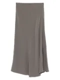 P.A.R.O.S.H. A-line maxi skirt - Grey