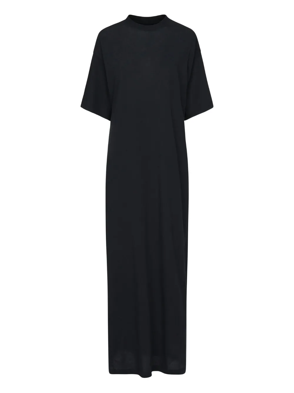 Balenciaga Cocoon maxi-jurk met korte mouwen Zwart