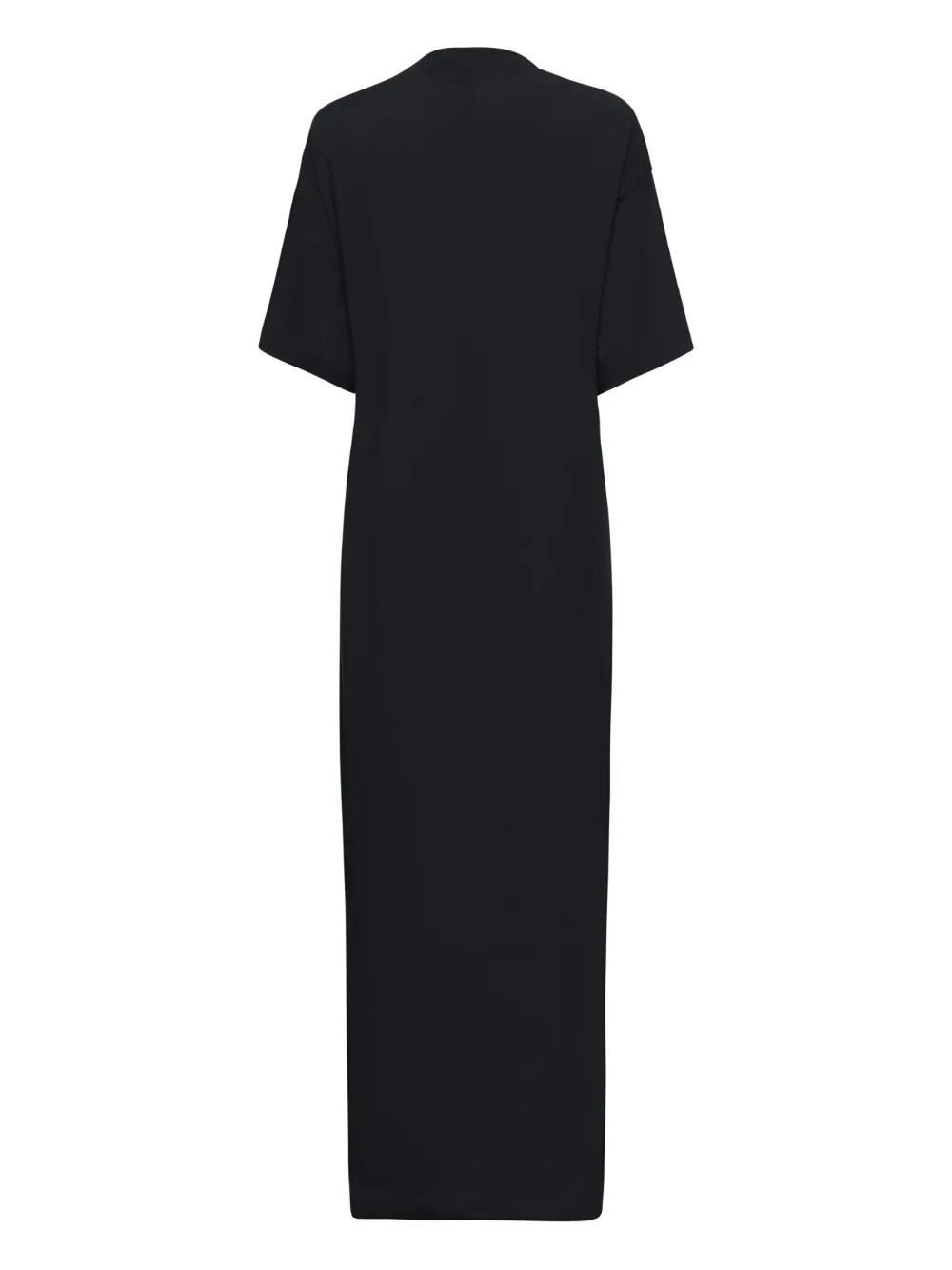 Balenciaga Cocoon maxi-jurk met korte mouwen Zwart