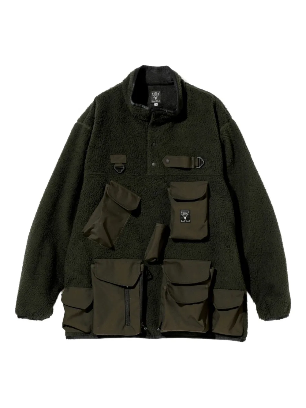 SOUTH2 WEST8 Tenkara Trout pullover sweat | Green | Image 1