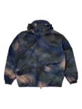 Welter Shelter K-Sea Printed Universe hooded jacket - Blue